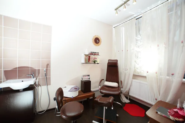 Interior of modern beauty salon — Stock Photo, Image