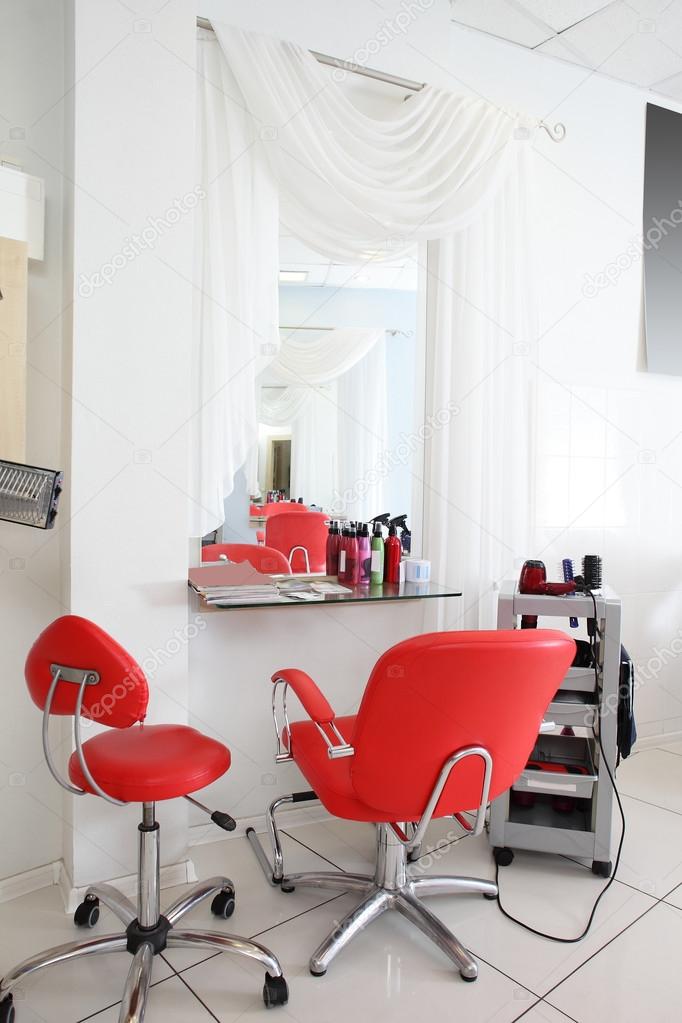 interior of modern beauty salon