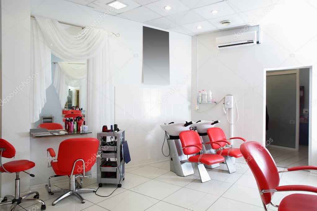 interior of modern beauty salon