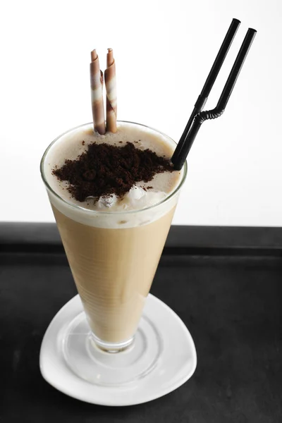 Coffee in a cup on white background — Stock Photo, Image