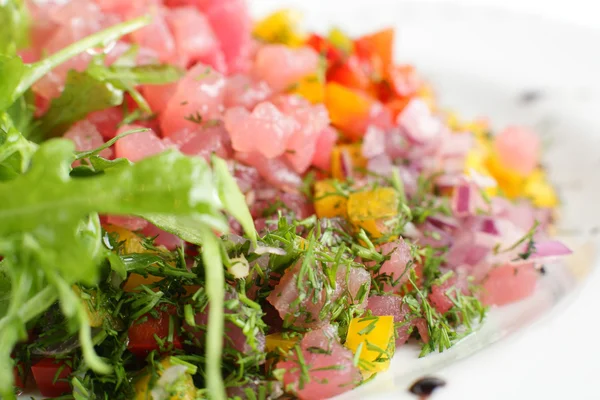 Cold and tasty european salad — Stock Photo, Image