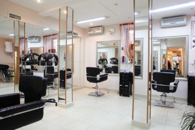 İç modern Güzellik Salonu