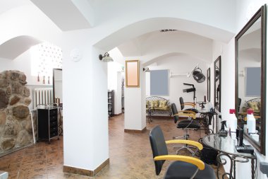 İç modern Güzellik Salonu