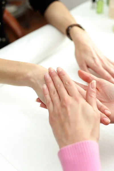 Nail care on white background — Stock Photo, Image