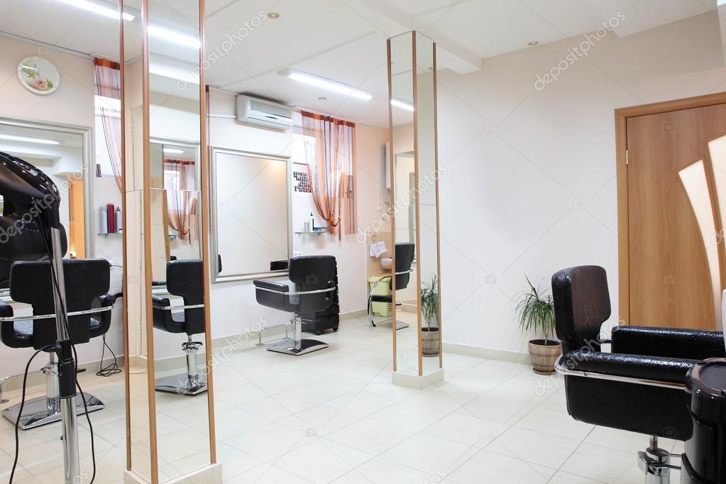 interior of modern beauty salon