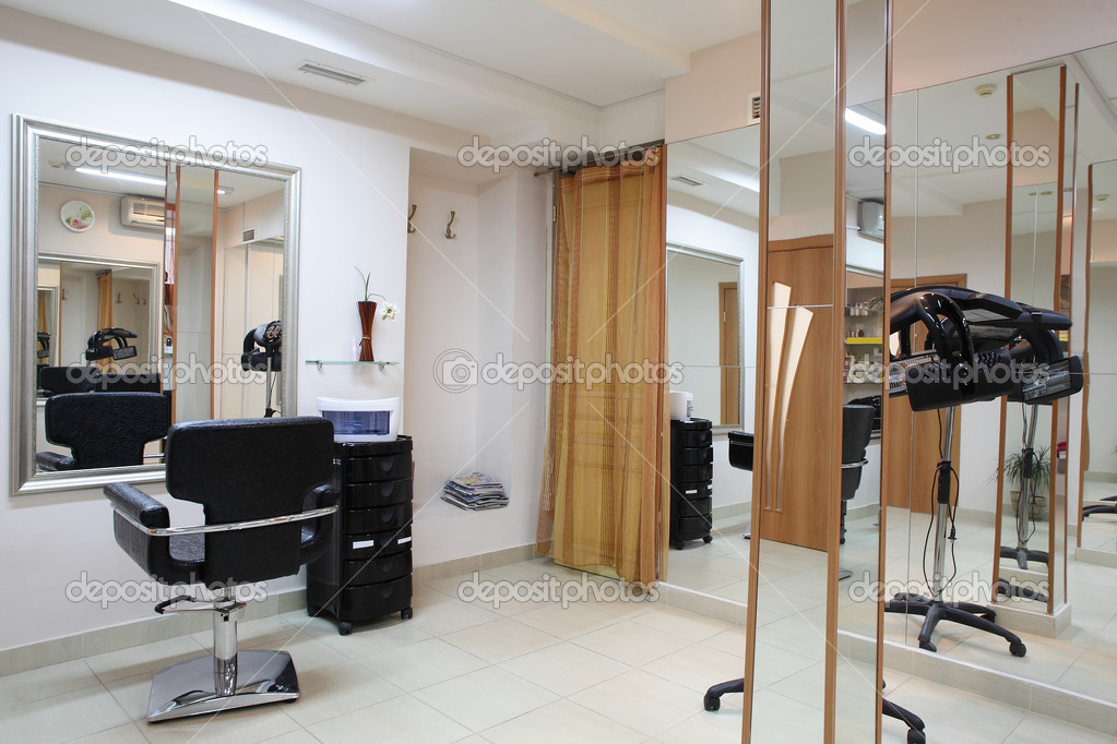 Interieur Des Modernen Beauty Salon Stockfoto C Fiphoto