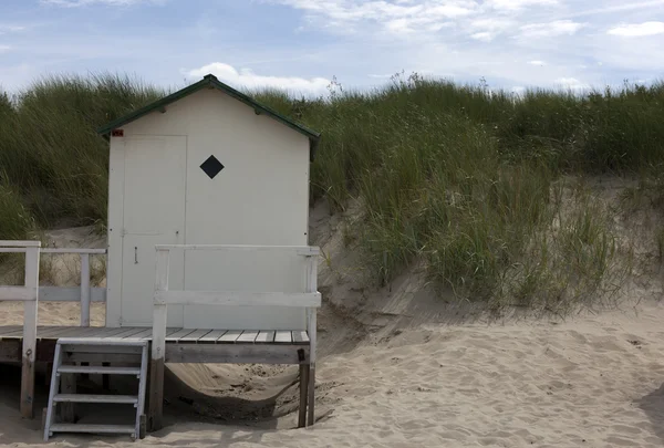 Domek na plaży — Zdjęcie stockowe