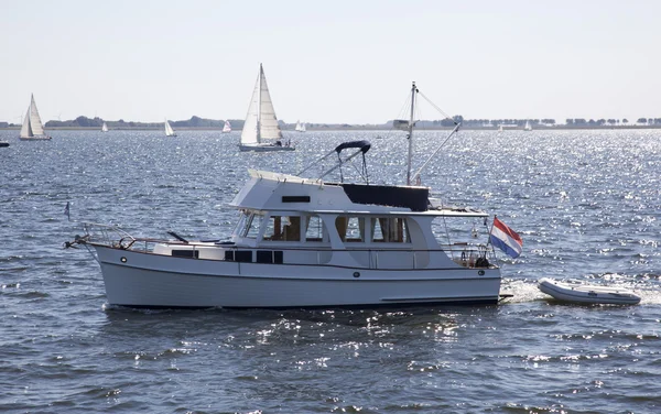 Holländische Yacht lizenzfreie Stockfotos