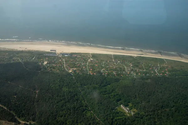 Blick Aus Der Luft Über Die Insel Vlieland Norden Der — Stockfoto