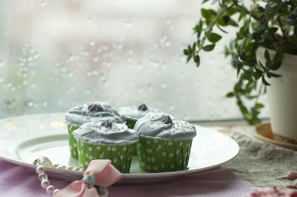 Pastel de taza hecho a mano — Foto de Stock