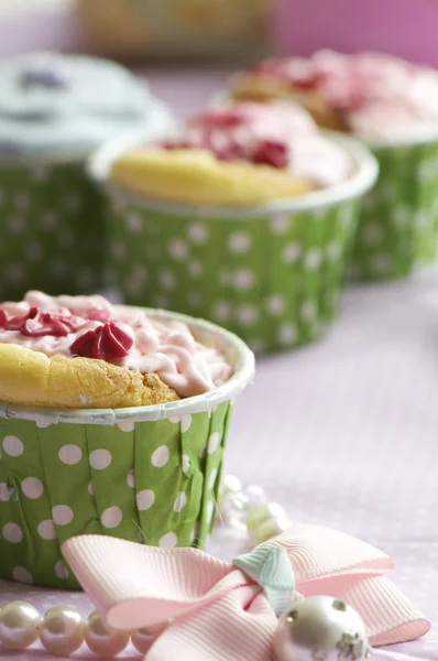 Torta di tazza fatta a mano — Foto Stock