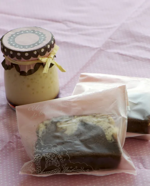 Bolinho de chocolate — Fotografia de Stock