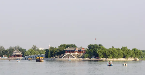 Arquitetura do palácio de verão em Pequim — Fotografia de Stock