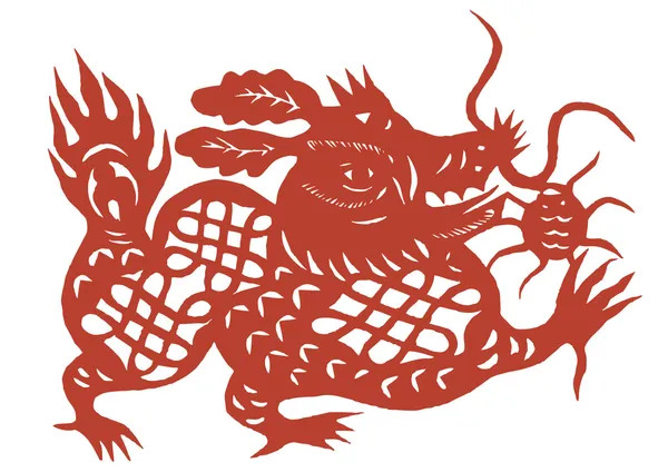 Chinese Dragon — Stock Vector