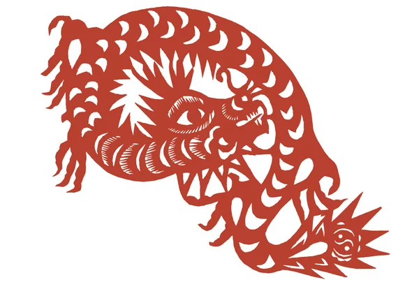 Chinese Dragon — Stock Vector