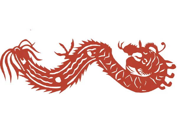 Chinese Dragon — Stock Vector