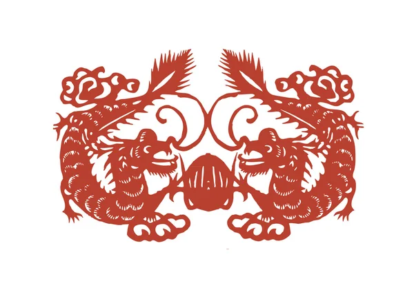 Dragon chinois — Image vectorielle