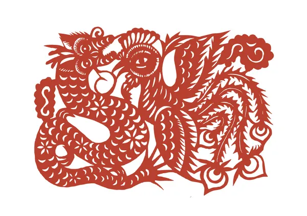 Chinesischer Drache — Stockvektor