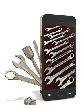 telefon ve tezgah araçları
