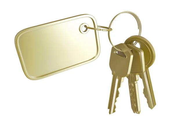 Pęk kluczy — Zdjęcie stockowe