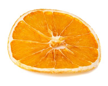 Dried orange fripsy fruit food diet slices background decorative