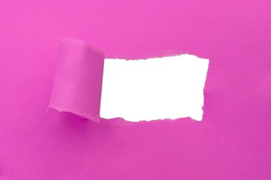 Boşluk kopyalanmış kağıt pembe arkaplan