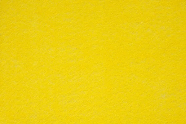 Filz Natürliche Textur Hintergrund Weiches Design Gelbe Farbe — Stockfoto