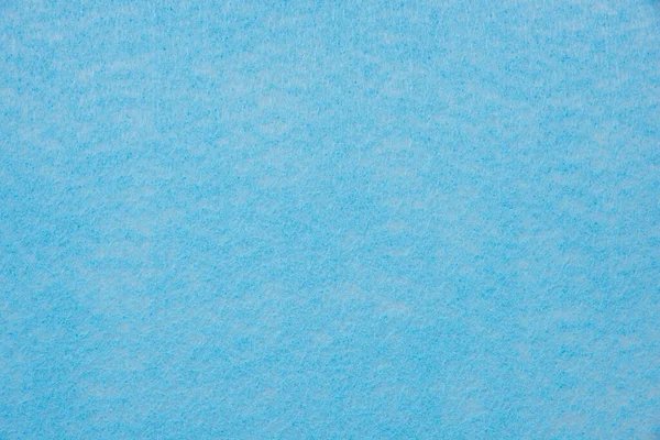 Blue Felt Soft Material Textured Background — Stock Photo, Image