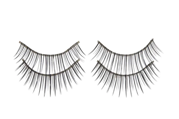 Beauty Eye Lashes Fake Isolated White Background — ストック写真