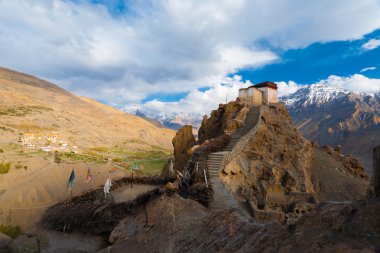 Watchtower yeni Manastırı dağ geniş