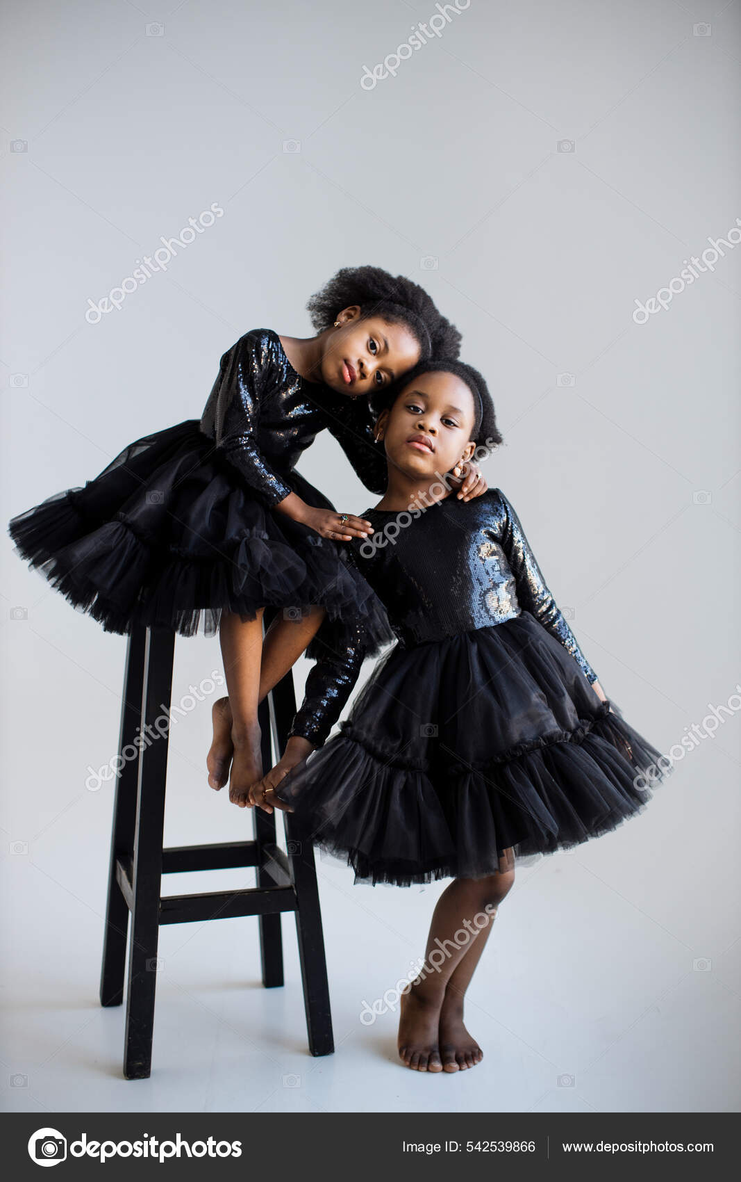 Kids black dress hotsell