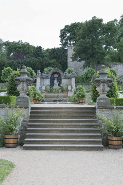 Часть сада в стиле барокко — стоковое фото