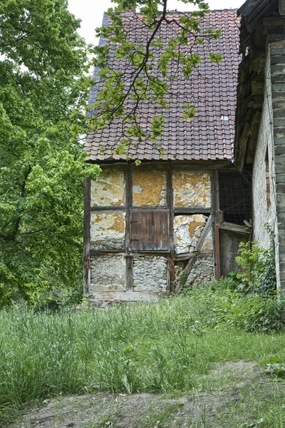 Del av gamla hus — Stockfoto