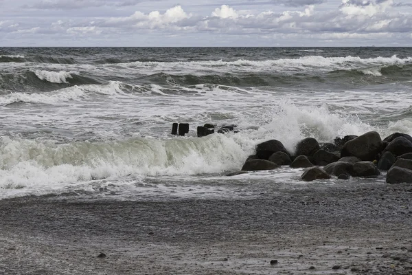 Plaj groyne — Stok fotoğraf