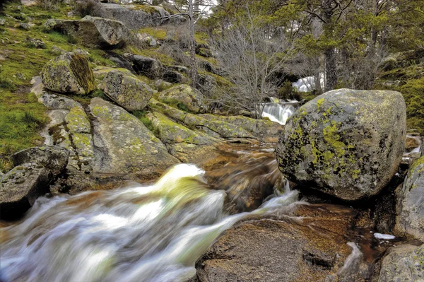 ROCKS IN THE WATERCOURSE — Stock Photo, Image