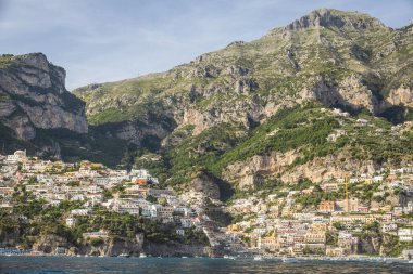 The beautiful and rural cliff side town of Positano on the Amalfi Coast of Italy, Europe.
