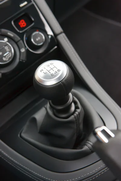 Spor otomobil vites shifter — Stok fotoğraf