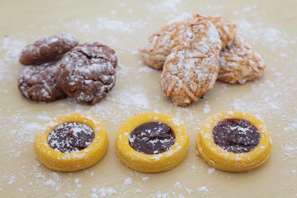 다양 한 쿠키 — 스톡 사진