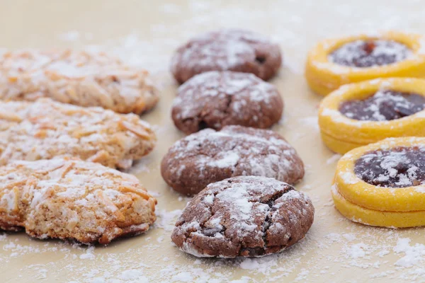 다양 한 쿠키 — 스톡 사진