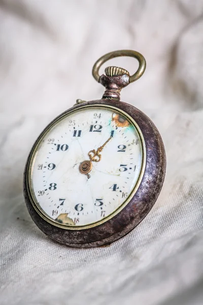 Vintage style pocket watch — Stock Photo, Image