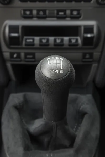 Desporto carro engrenagem shifter — Fotografia de Stock