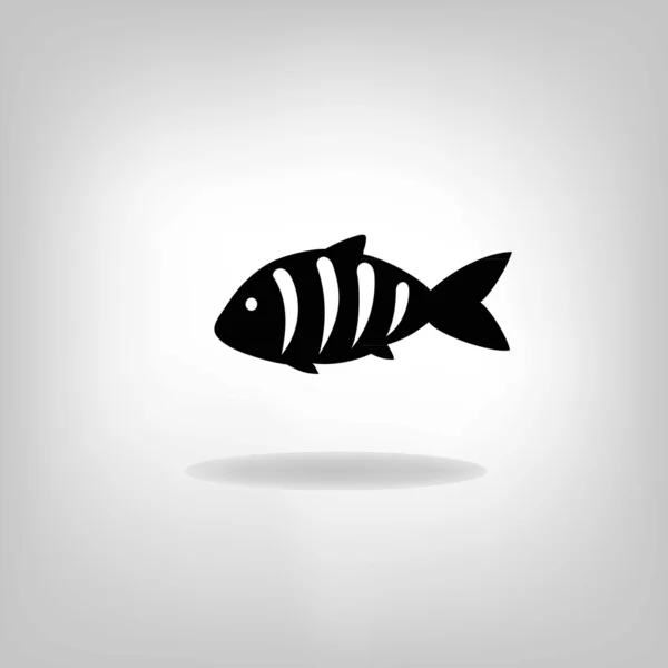 Illustrazione vettoriale di un pesce — Vettoriale Stock