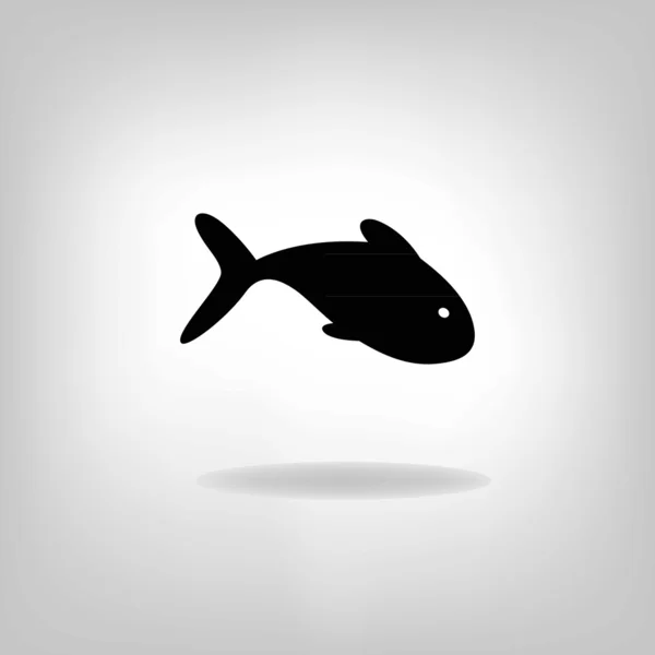 Vector illustration of a fish — Stock Vector