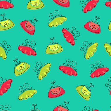 kesintisiz moda çanta clutch vektör arka plan deseni