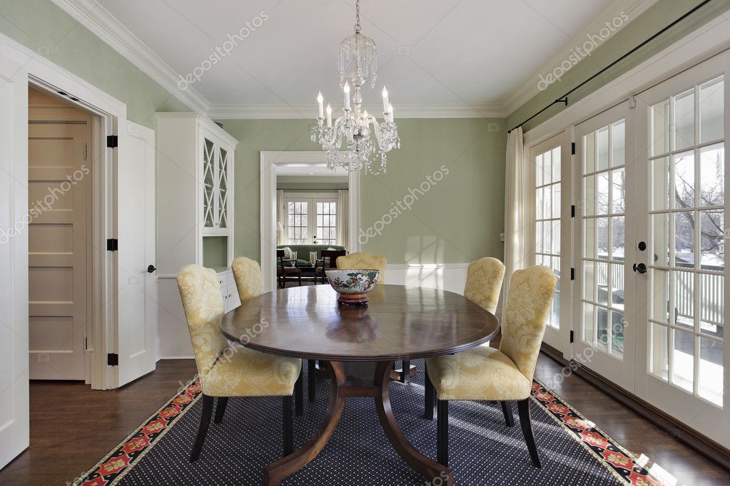 salón comedor con puertas a la cubierta — Foto de stock © lmphot ... salón comedor con puertas a la cubierta — Foto de stock © lmphot ...