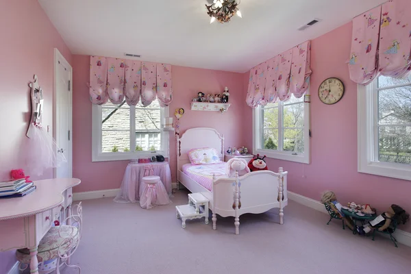 Kamar cewek pink — Stok Foto