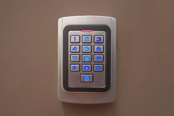 Secure Password Keyboard Opening Office Password Code Security Keypad System — Photo