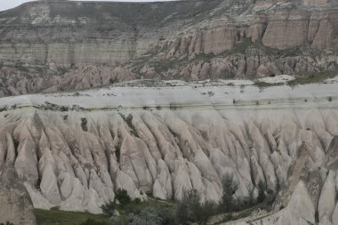 Kapadokya 'daki sel sularından kaynaklanan yüzey formları