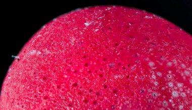 kırmızı kibrit başı makro yakın plan 5 'e 1 oranında