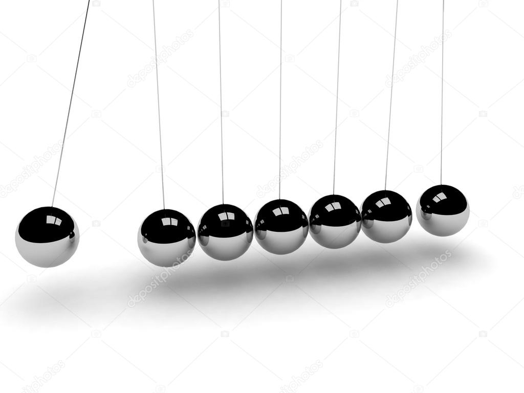 Metal spheres Stock Photo by ©master3d 17180477